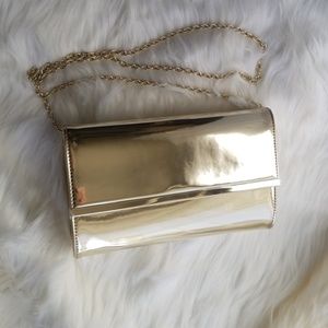 Gold Guess Handclutch